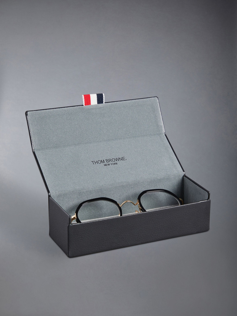 Acetate And Titanium Round Eyeglasses 6