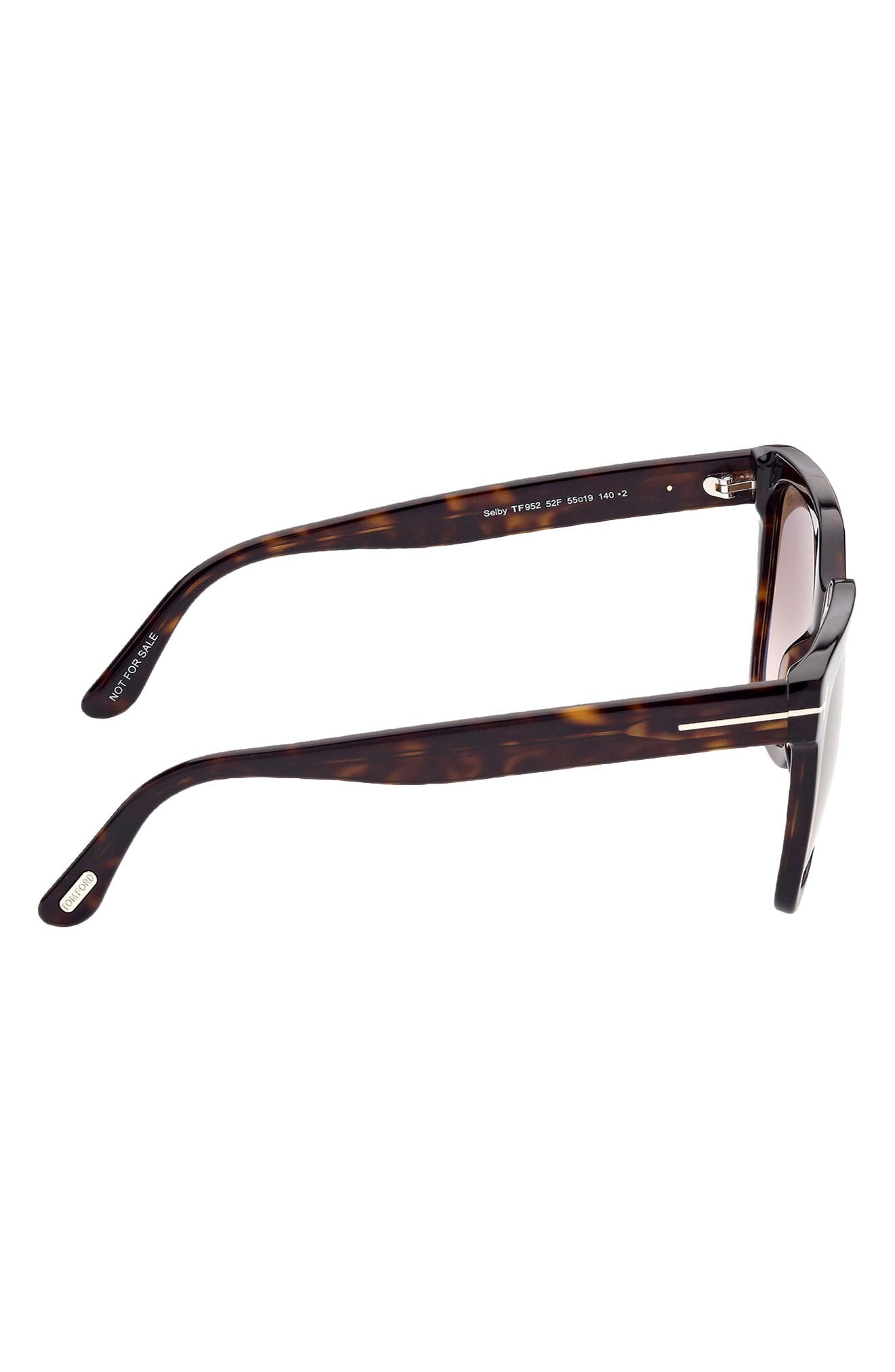 Selby 55mm Square Sunglasses - 3