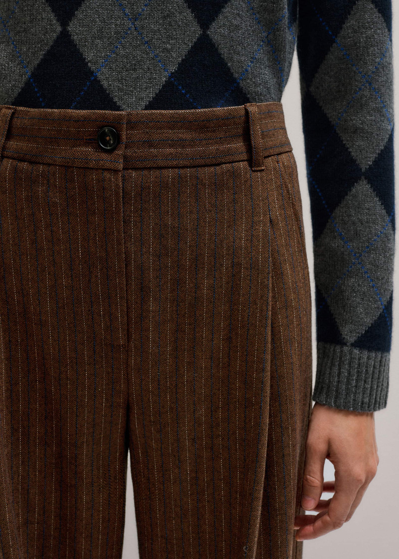 Pleat Straight Pant 5