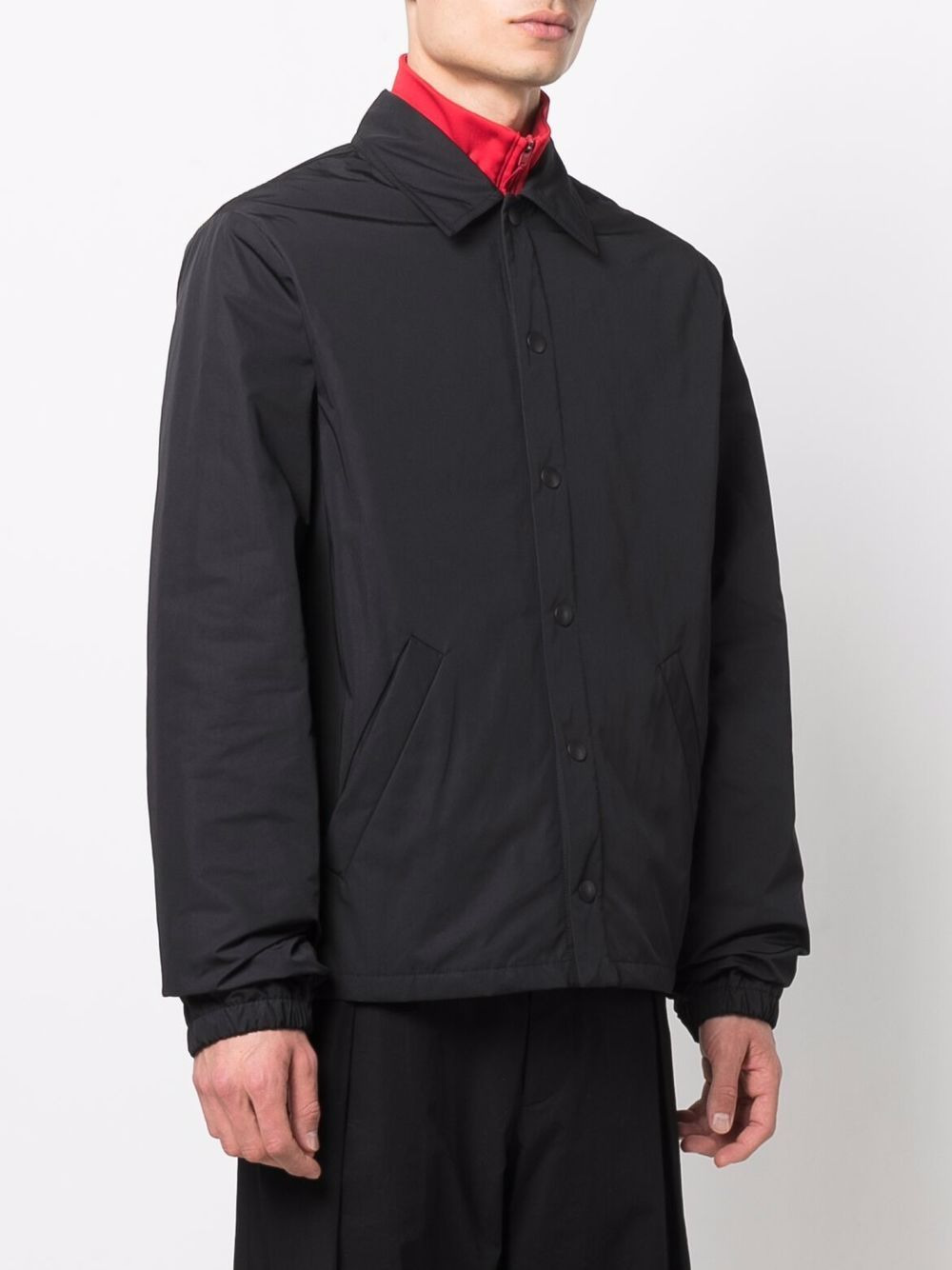 button-down shirt jacket - 3