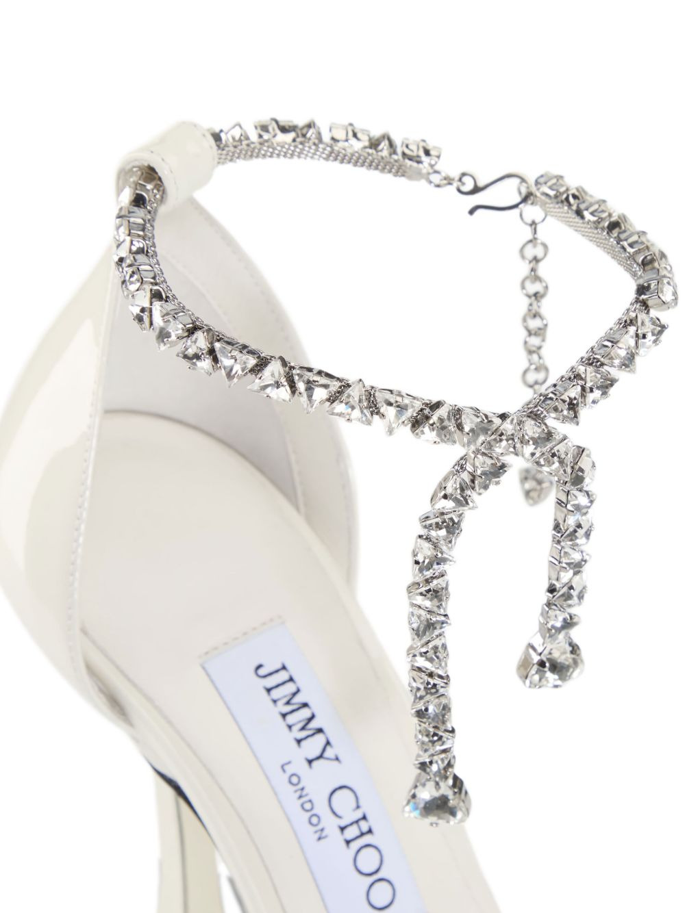 100mm Stevie crystal-embellished pumps - 5