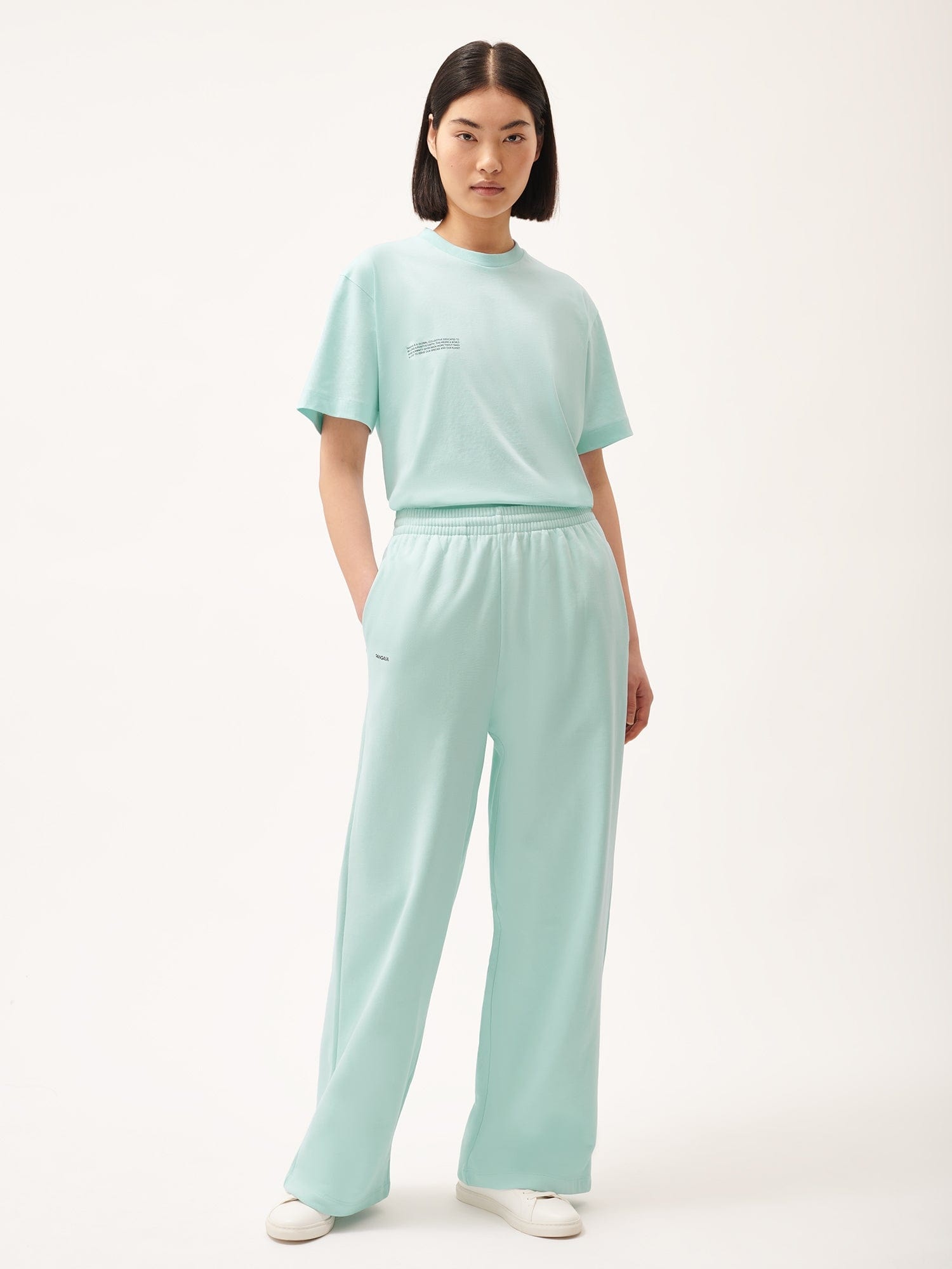 Womens 365 Midweight Straight Leg Track Pants - Reflect Blue - 2