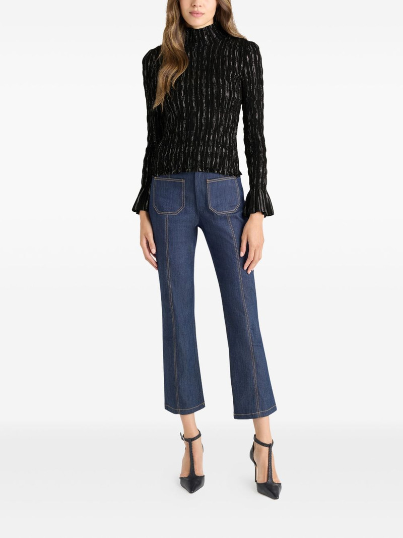 Cinq à Sept Cooper ruffled top outlook