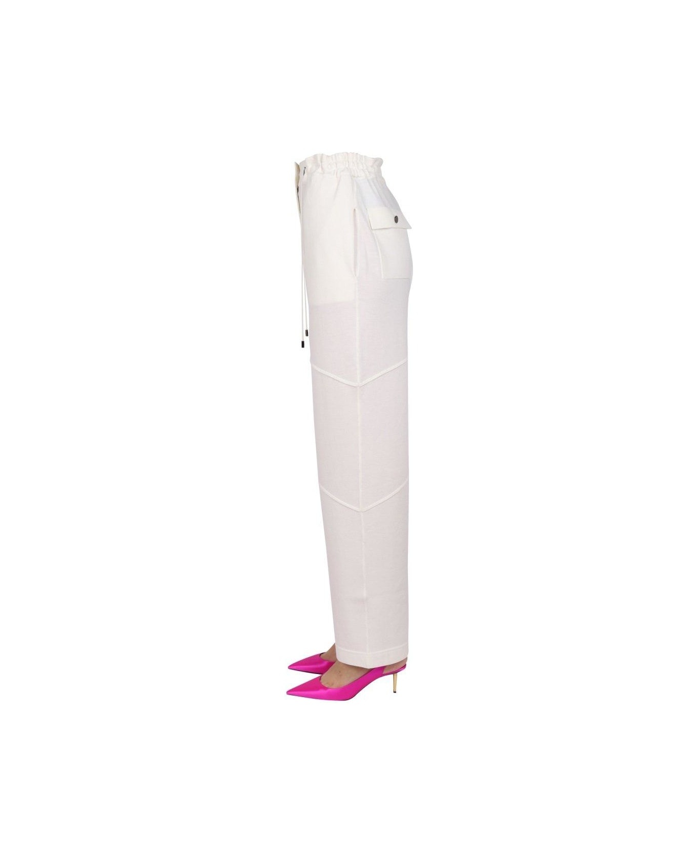 Drawstring Panelled Track Pants - 3