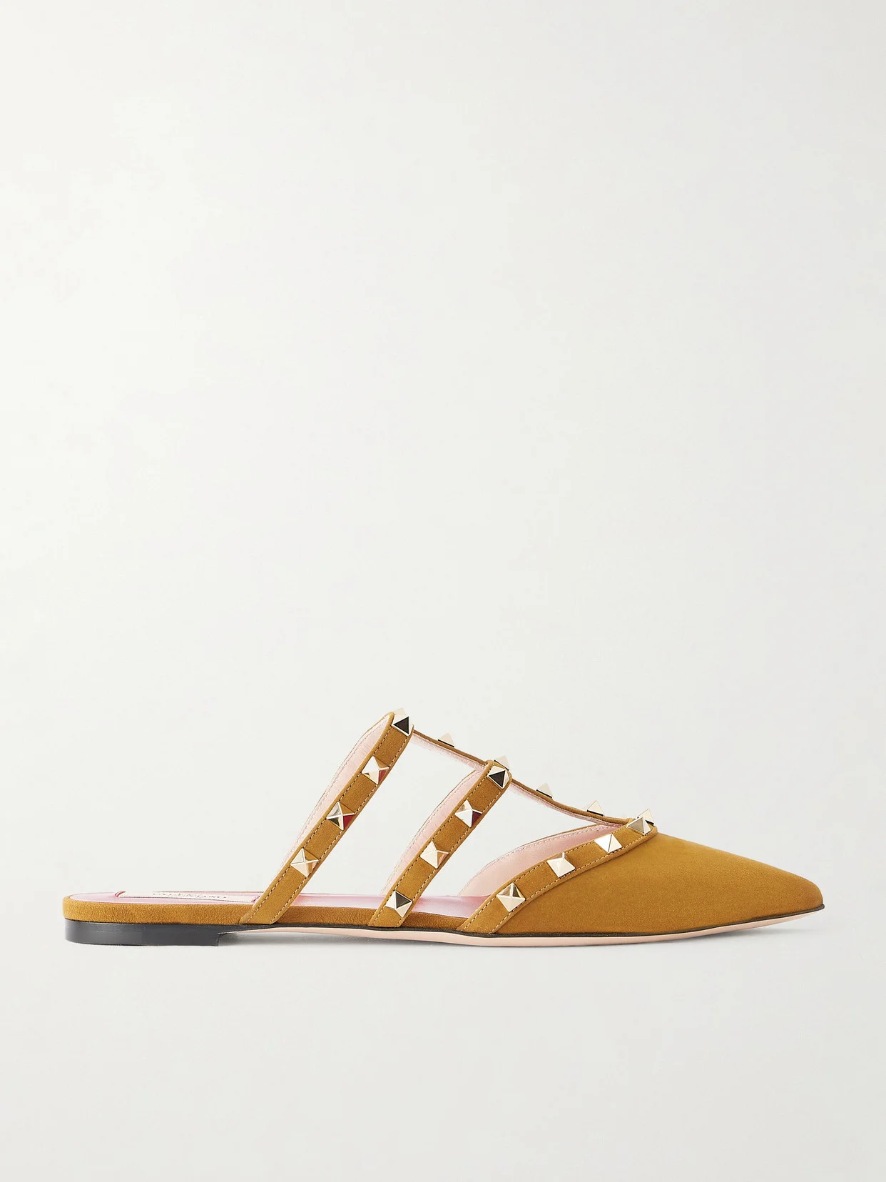 Rockstud Suede Mule - 1