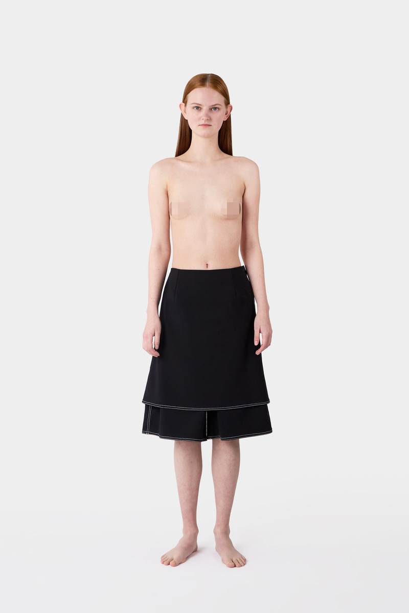 PANTA SKIRT / black 1