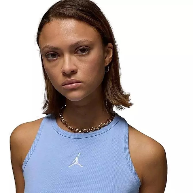 Women's Essential Tank-Blue - 4