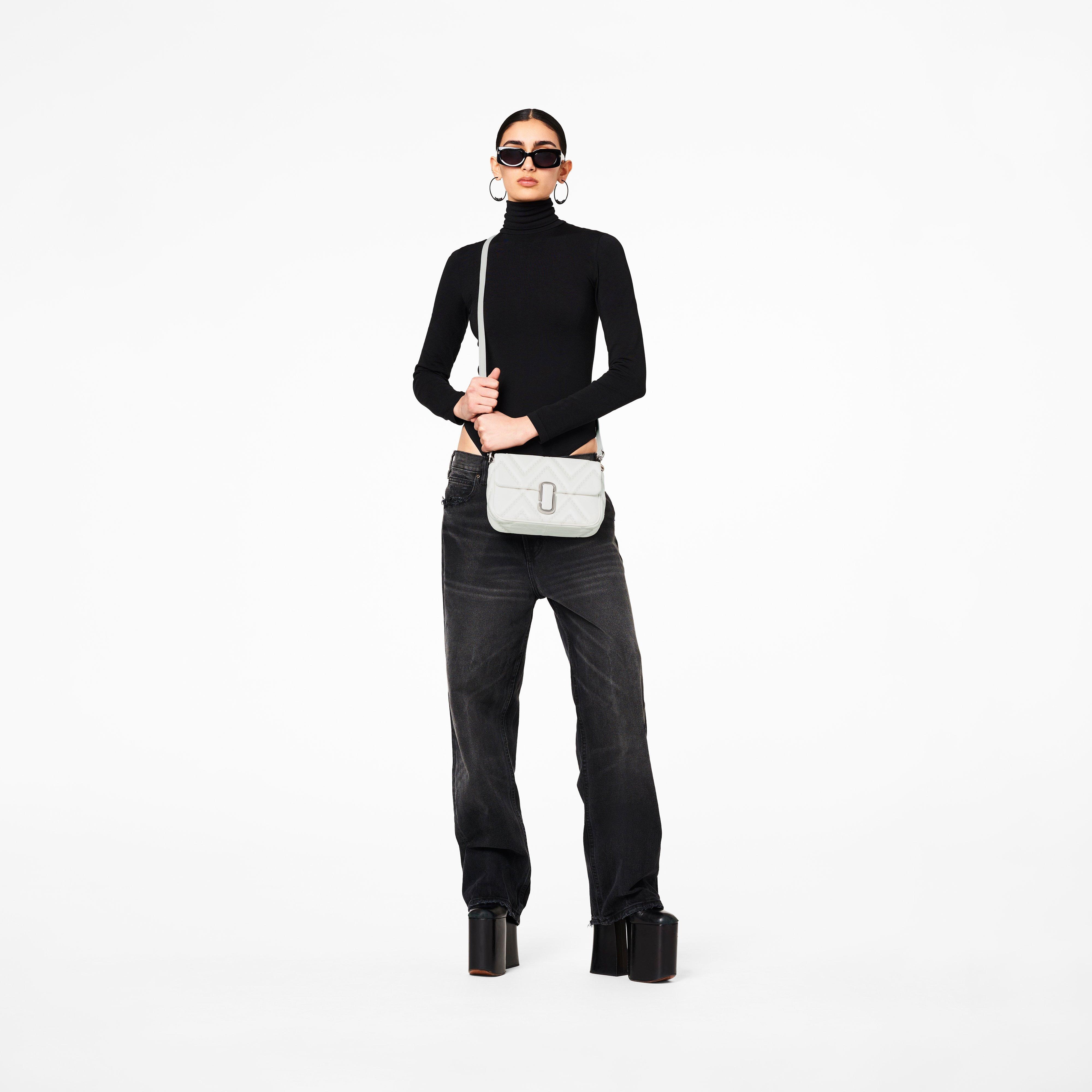 THE QUILTED LEATHER J MARC SHOULDER BAG - 4
