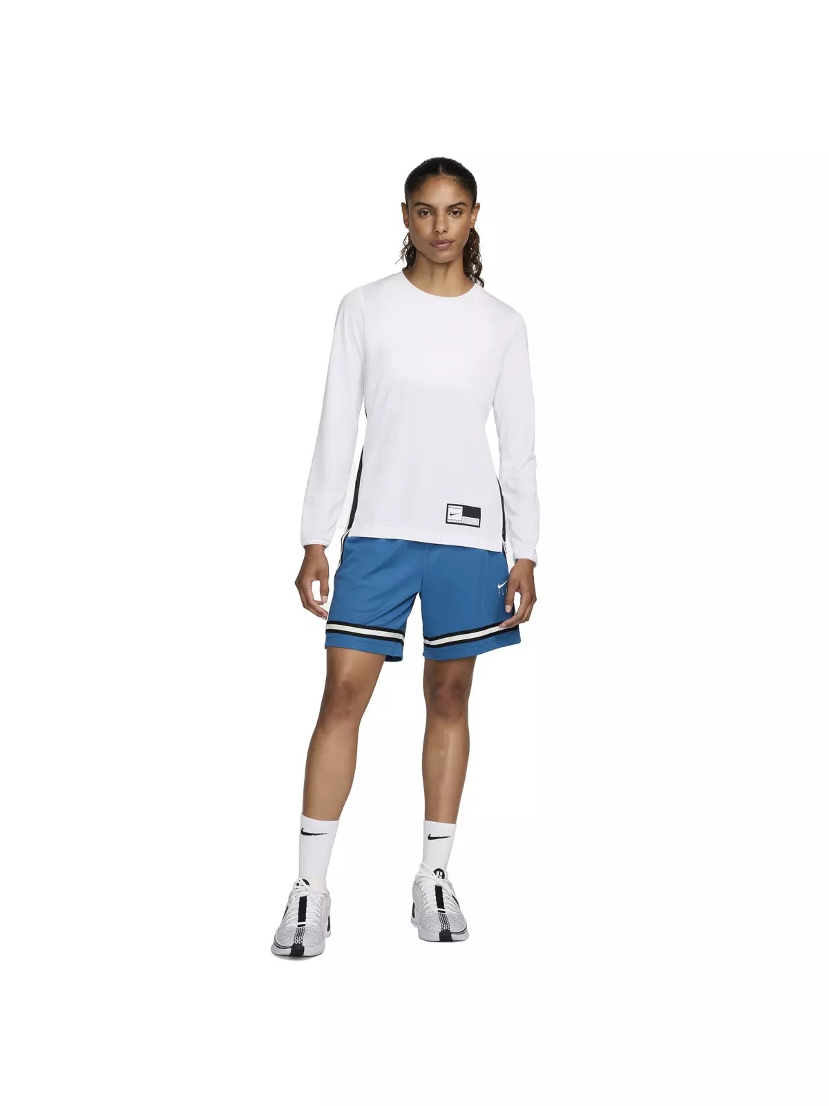 Women's Dri-FIT Long Sleeve Warm-Up Basketball Top - 6