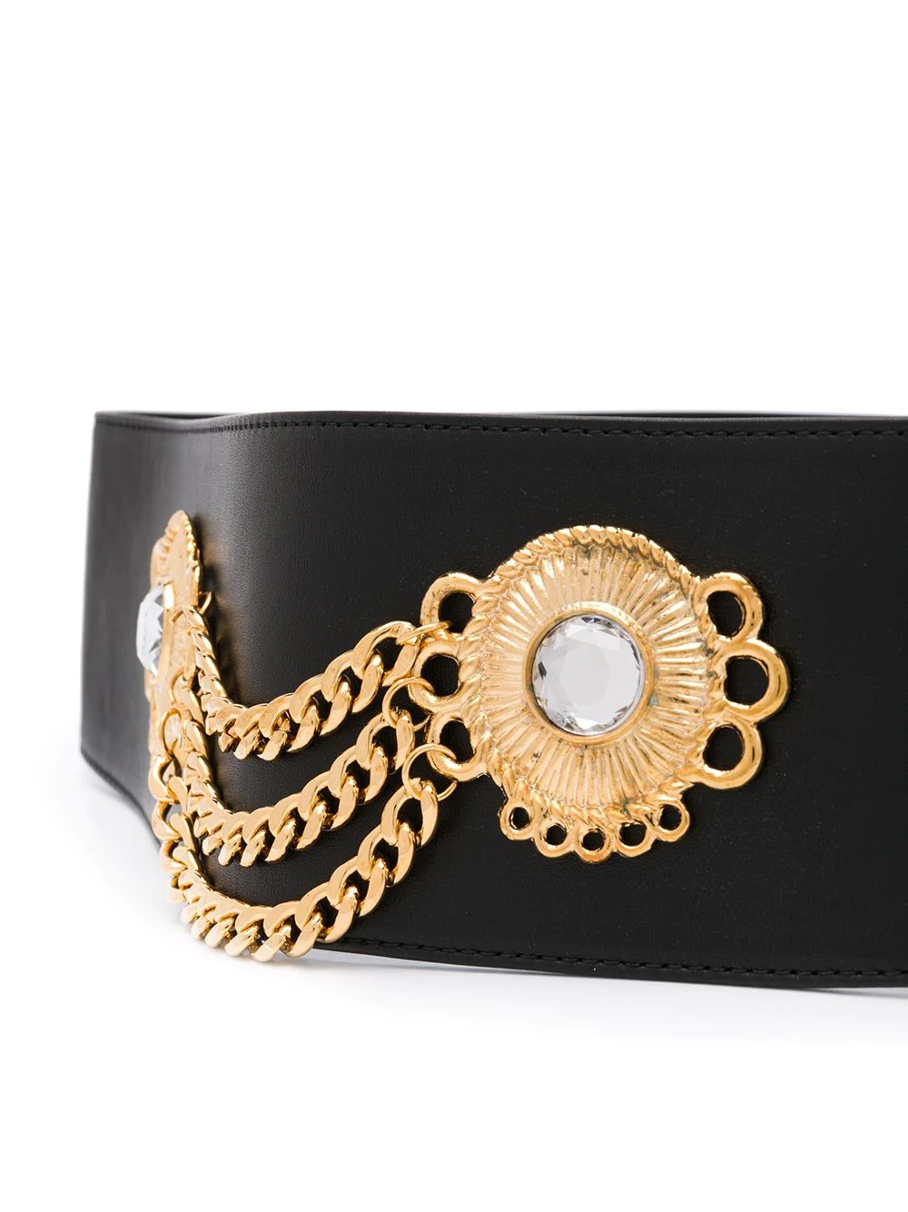 embellished-chain belt - 2