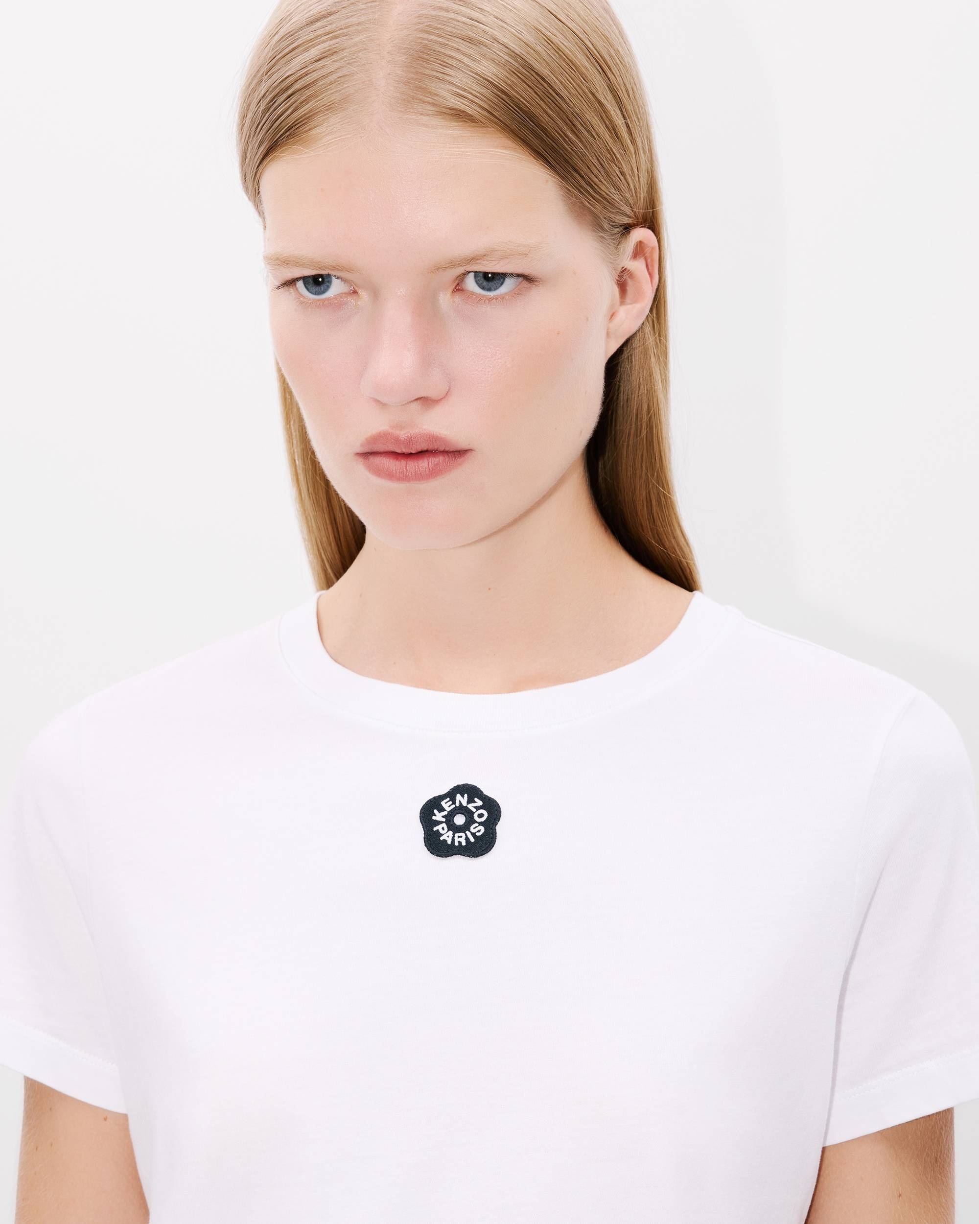 'Boke Flower 2.0' embroidered T-shirt in cotton - 6