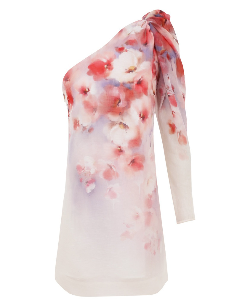 CRUSH ASYMMETRICAL MINI DRESS - 1