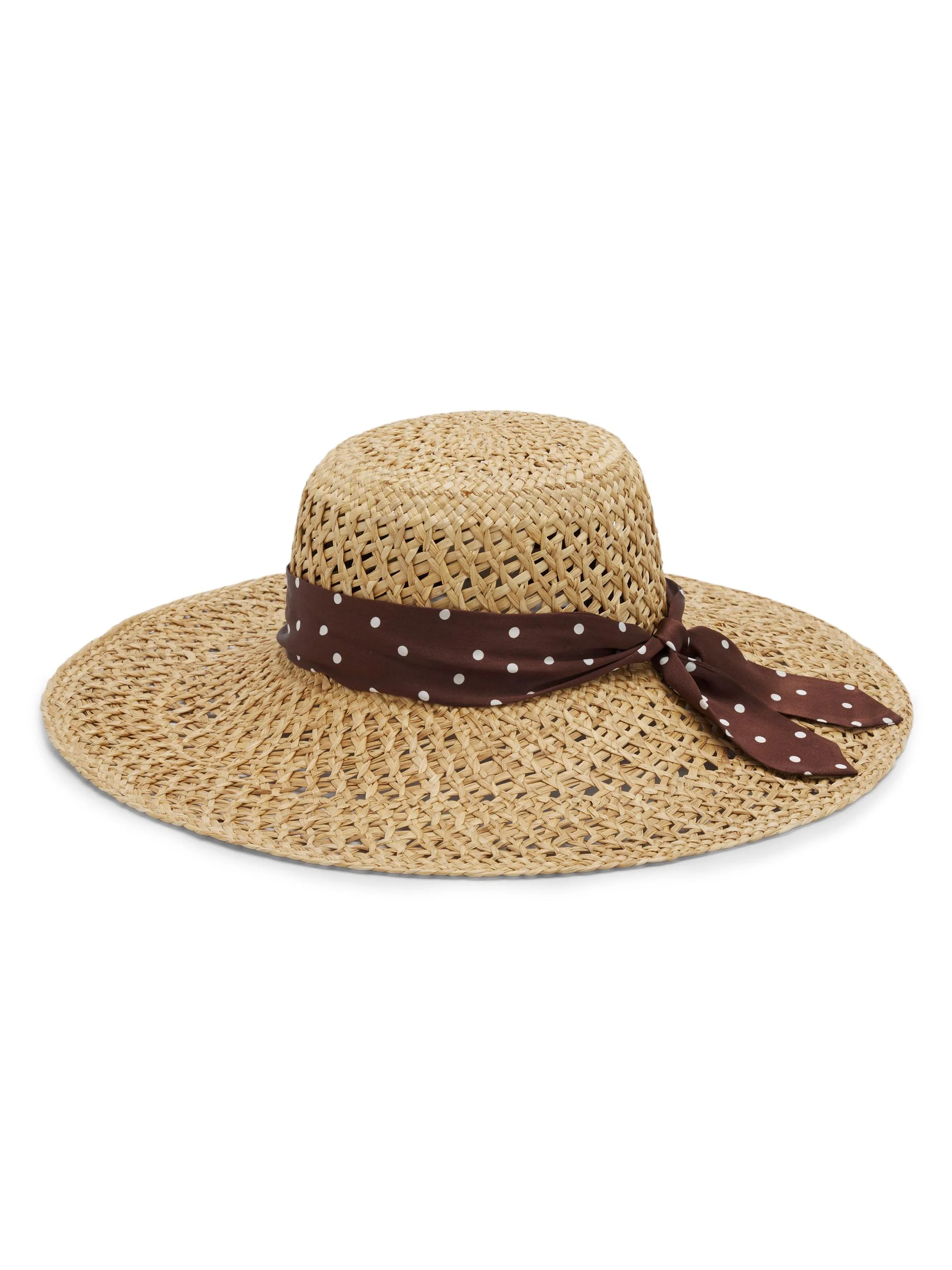 Women's Garden Straw Hat - Natural Brown - 1