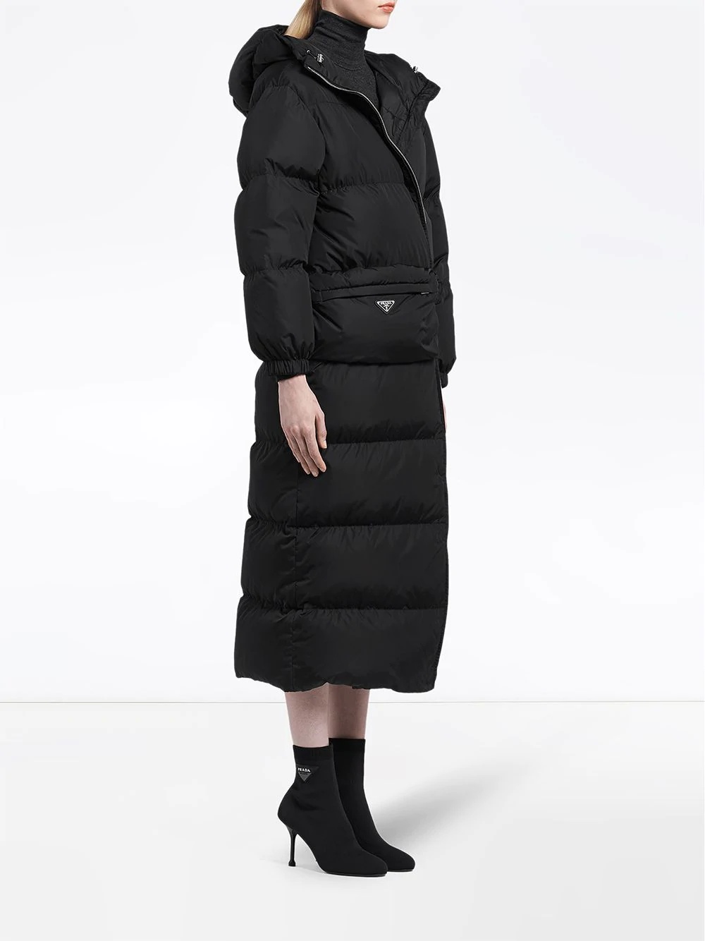 Nylon puffer coat - 3