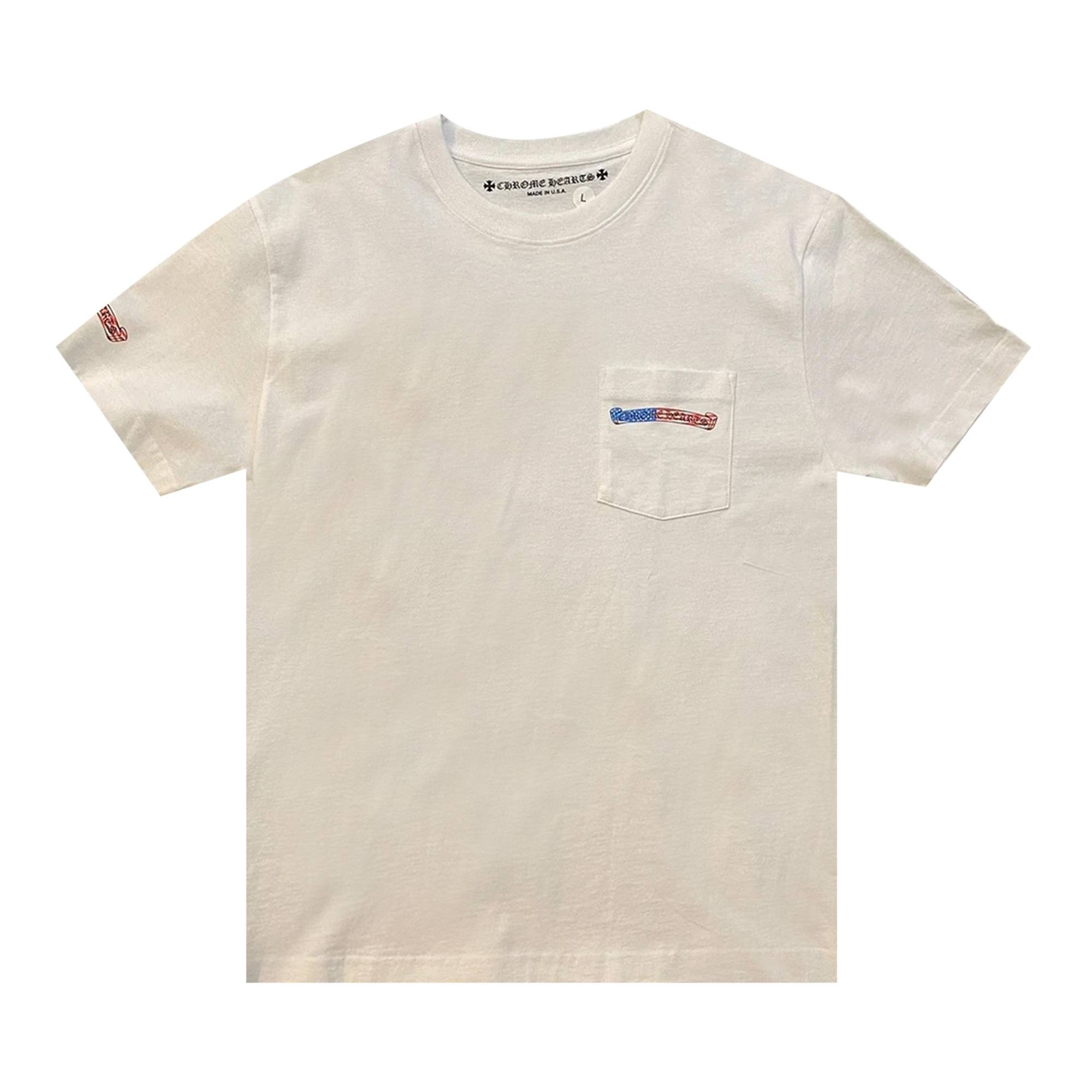 Chrome Hearts x Matty Boy 4th Of July T-Shirt 'White' - 1