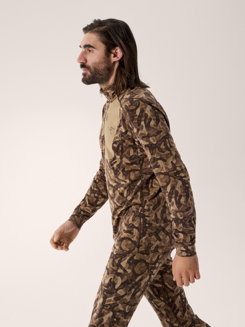 Rho LT Zip Neck Print 6