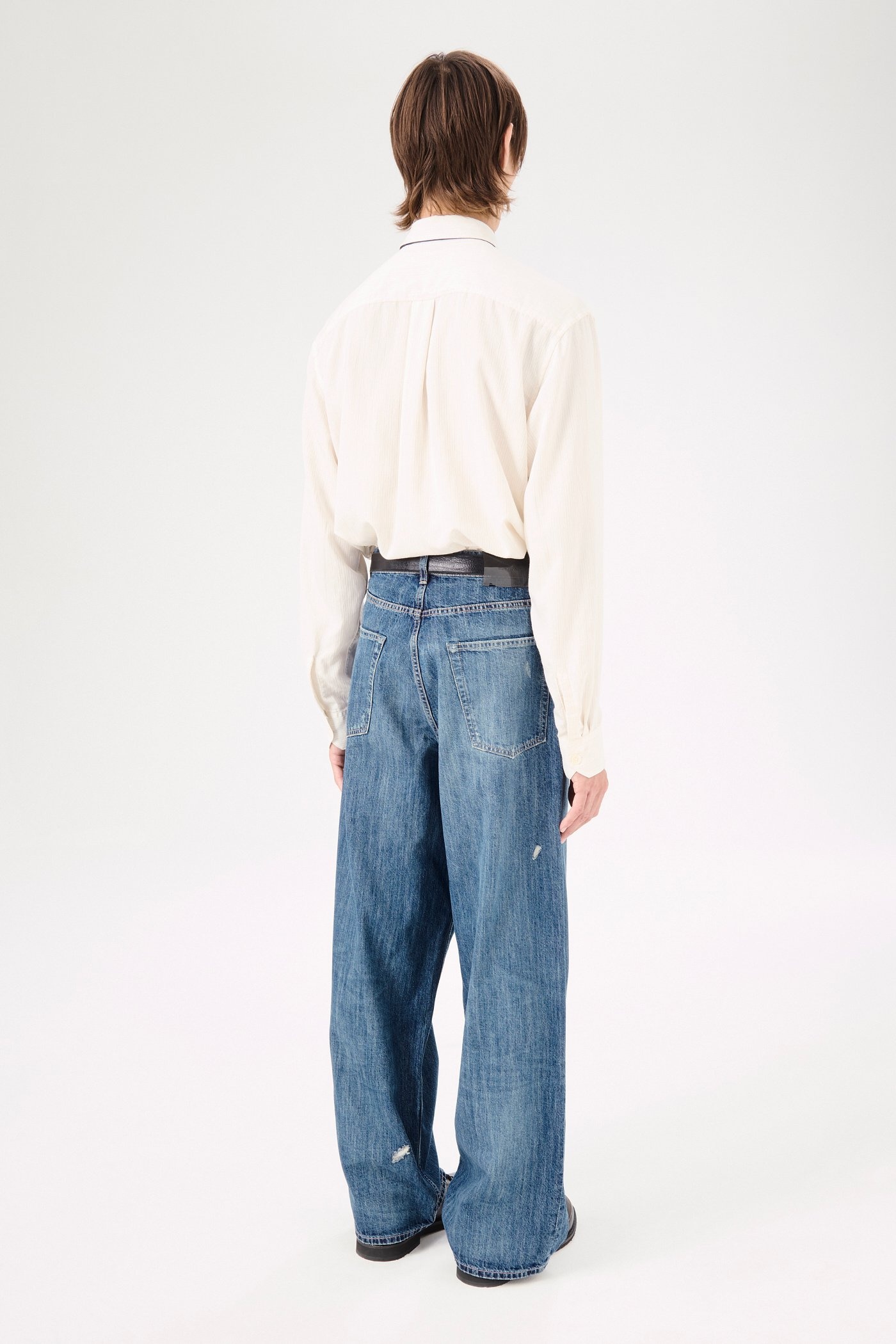 Vast Cut Vintage Rubber Repair Denim - 6