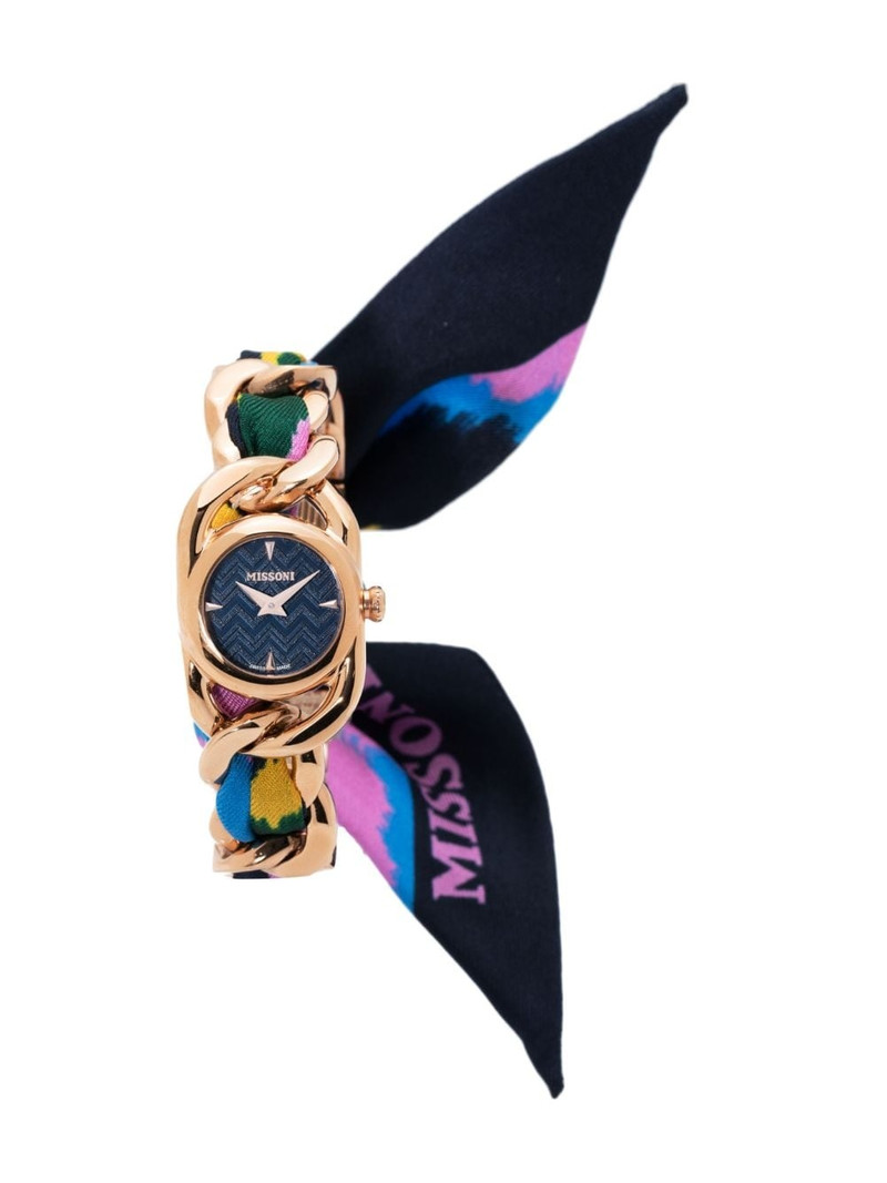 Gioiello scarf interlinked watch 1
