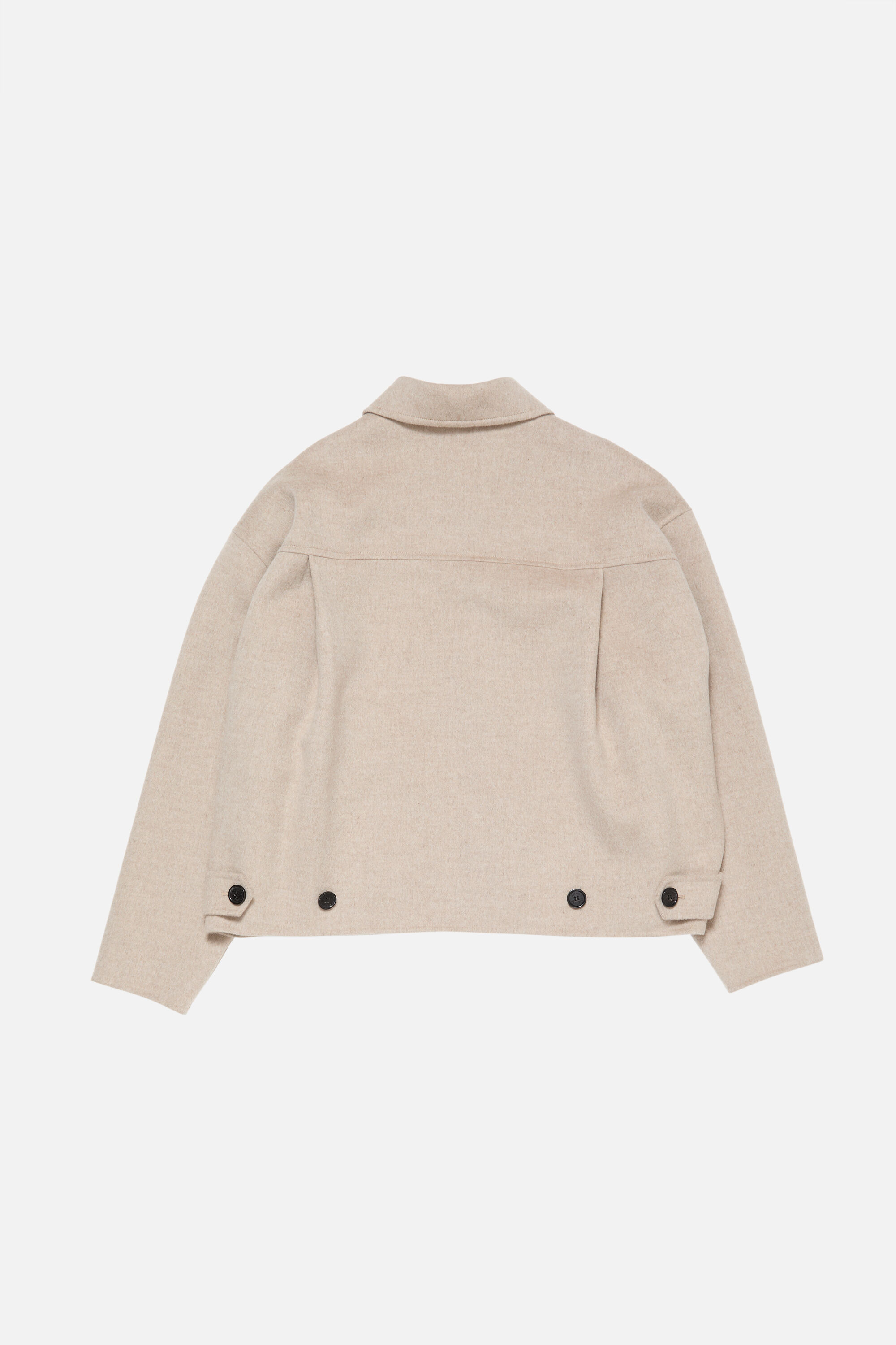 Cashmere jacket - Oatmeal melange - 7