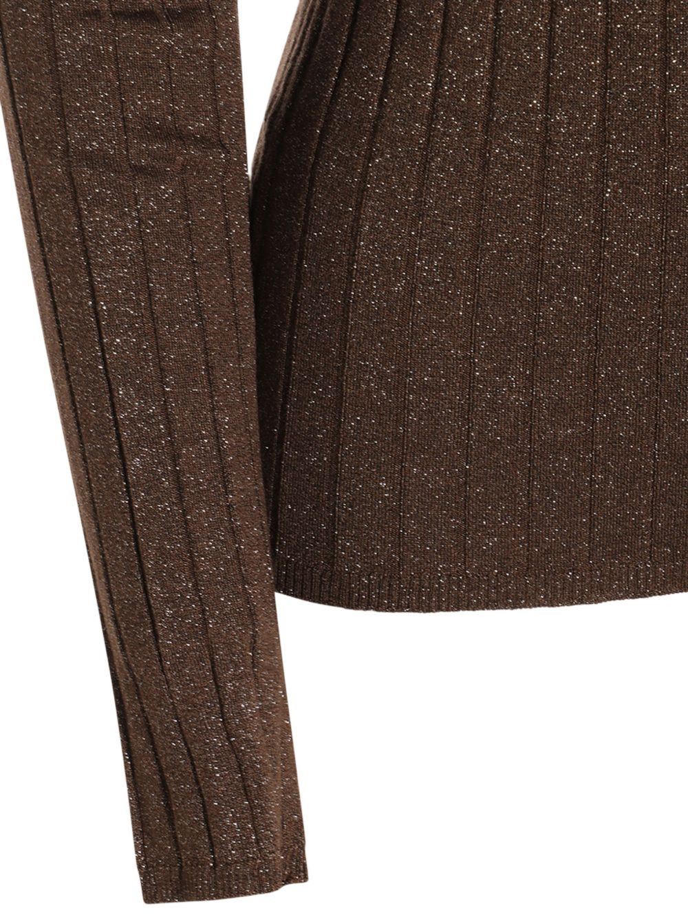 ribbed high-neck sweater - 4