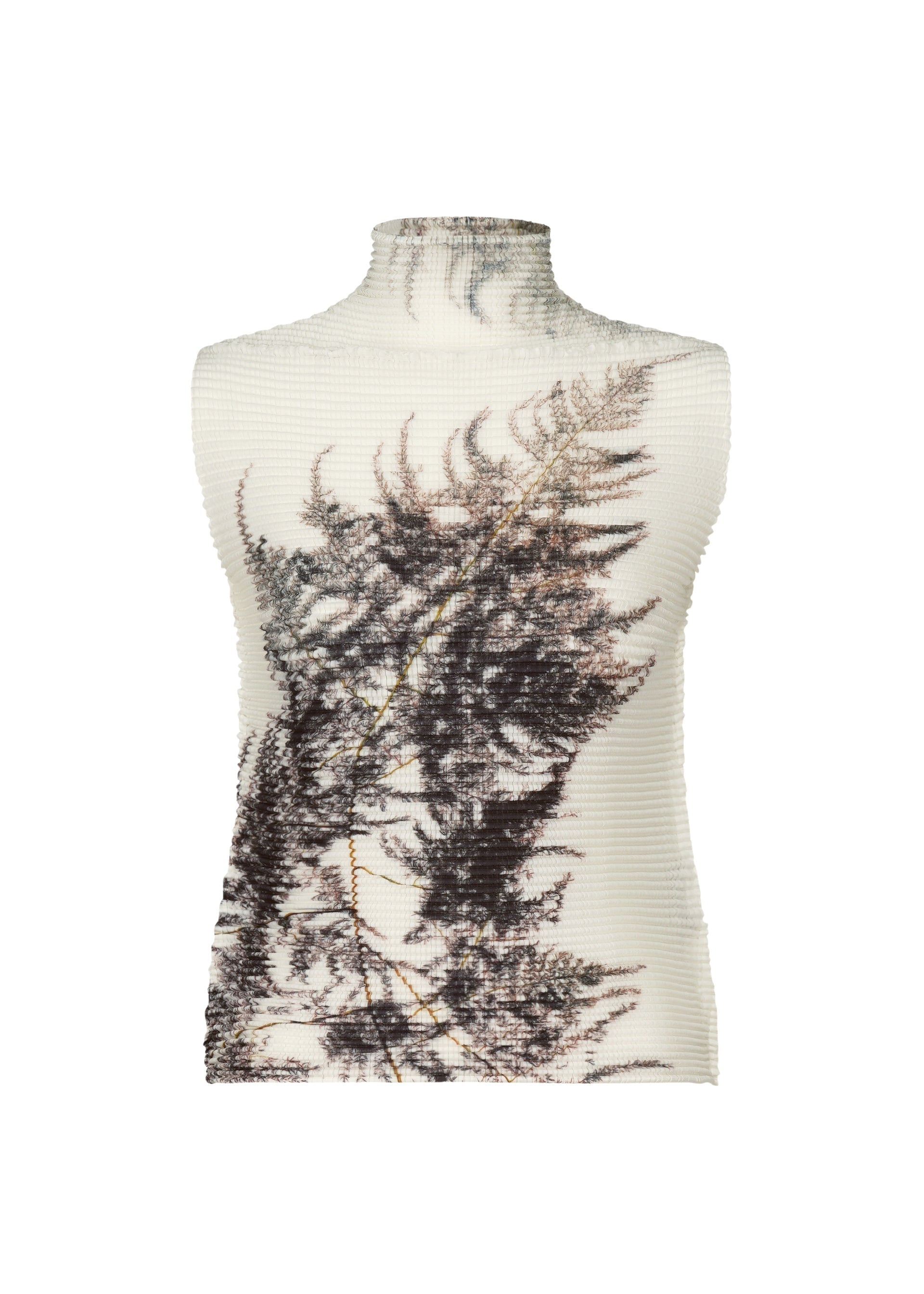 PRESSED FLORA PLEATS TOP - 1