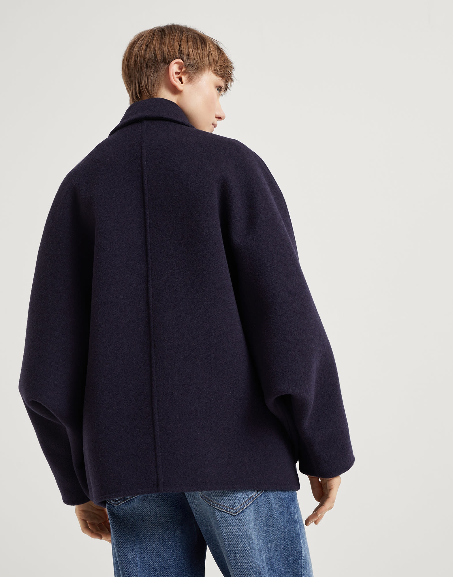 Brunello Cucinelli Hand-finished virgin wool and cashmere