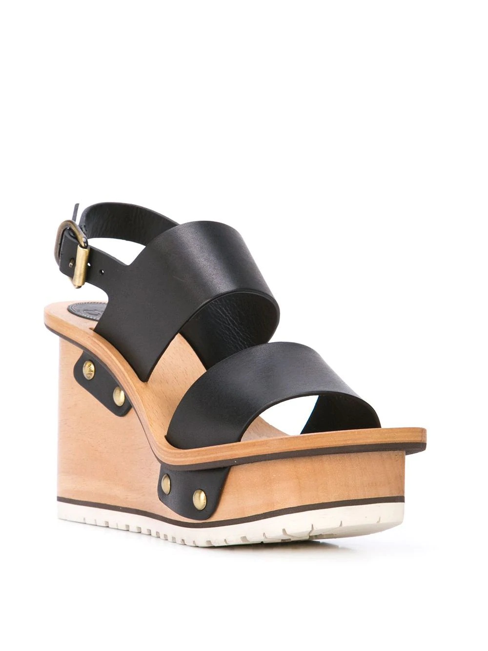 high wedge heel sandals - 2