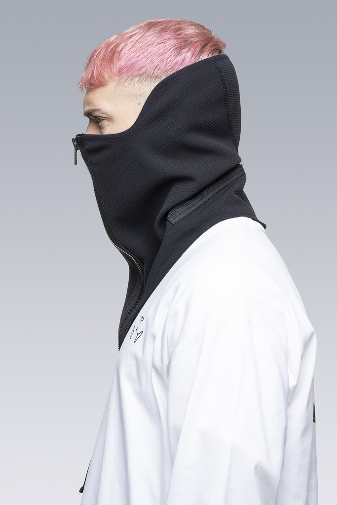 NG4-SS Modular Zippered schoeller® 3XDRY® WB-400™ Neck Gaiter Black - 5