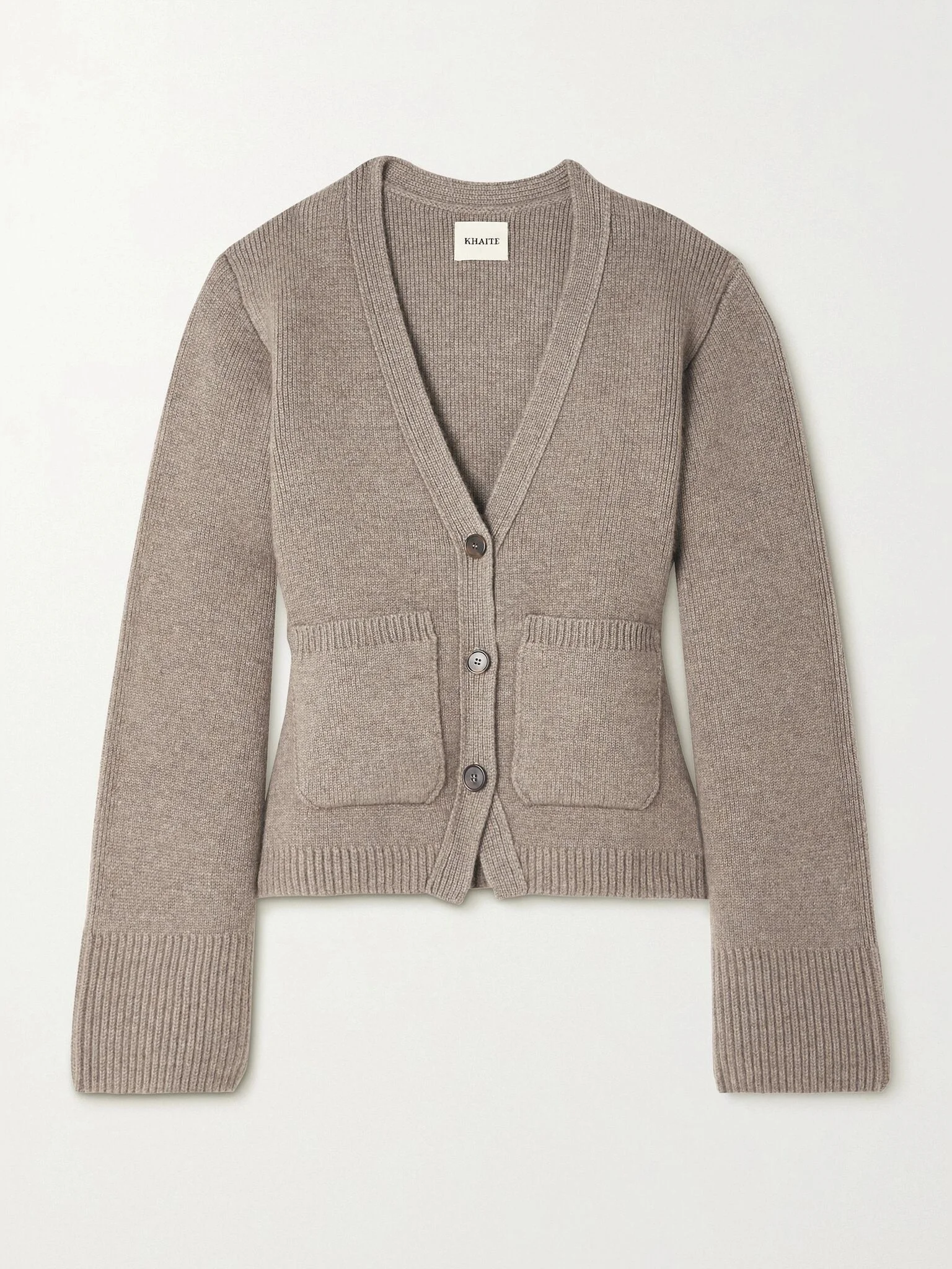 Scarlet cashmere cardigan Brown - 1