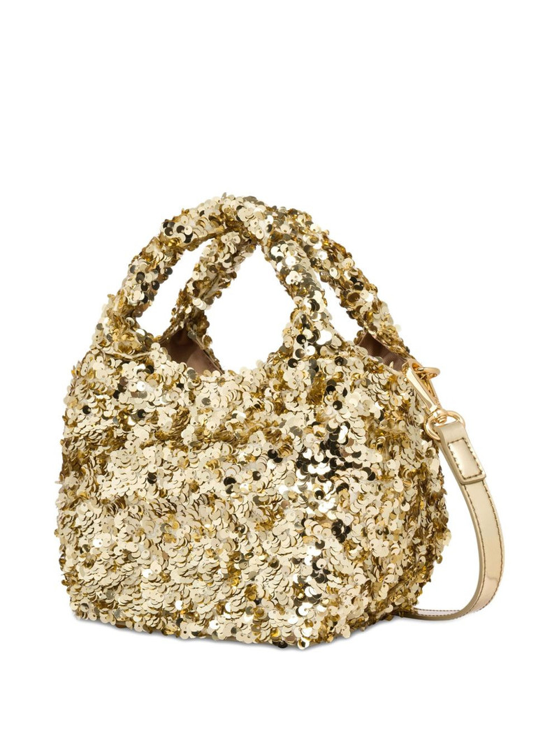 Moschino sequin embellished top-handle bag outlook