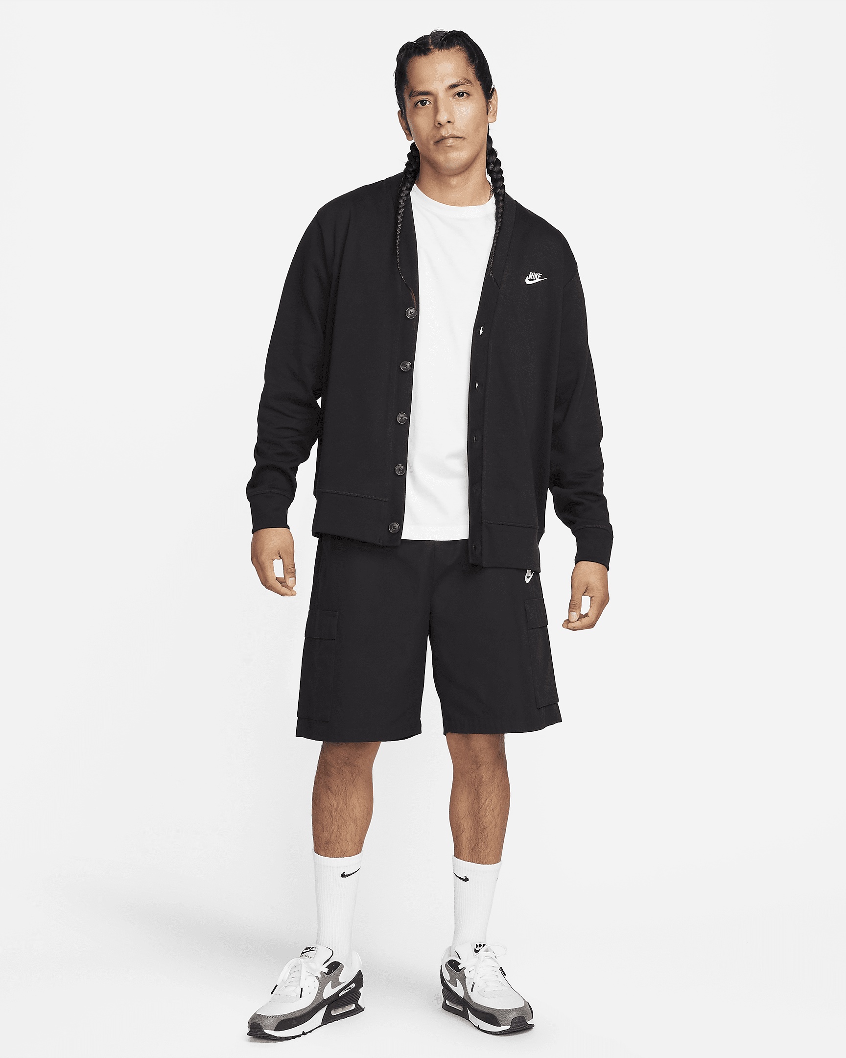 Nike Nike Club Men's Knit Fairway Cardigan | REVERSIBLE
