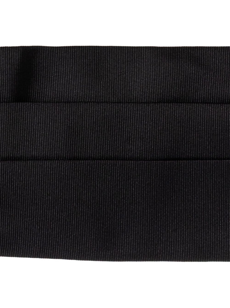 GIORGIO ARMANI silk tuxedo cummerbund outlook