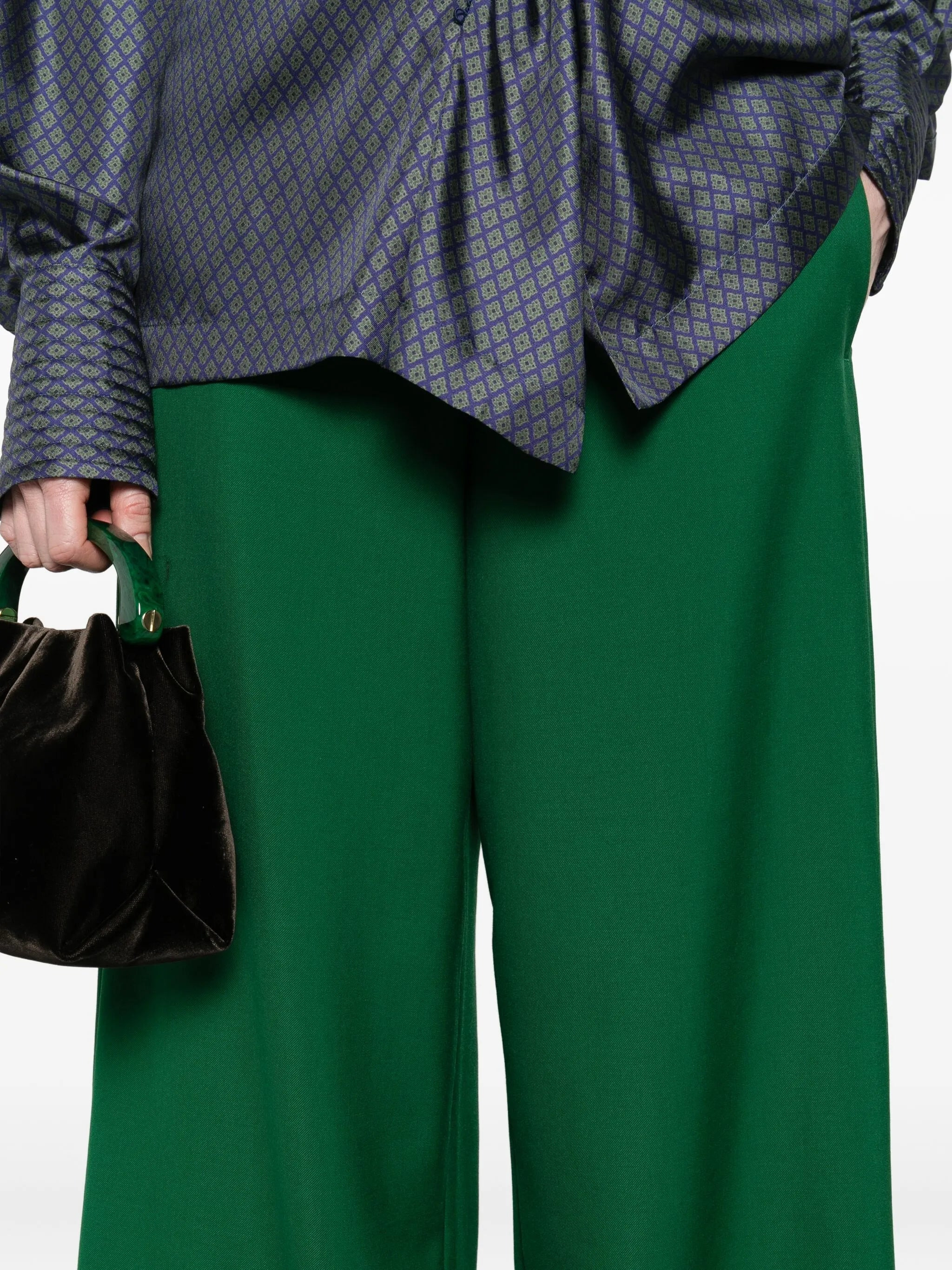 Dries Van Noten Belt-loops Trousers - 4