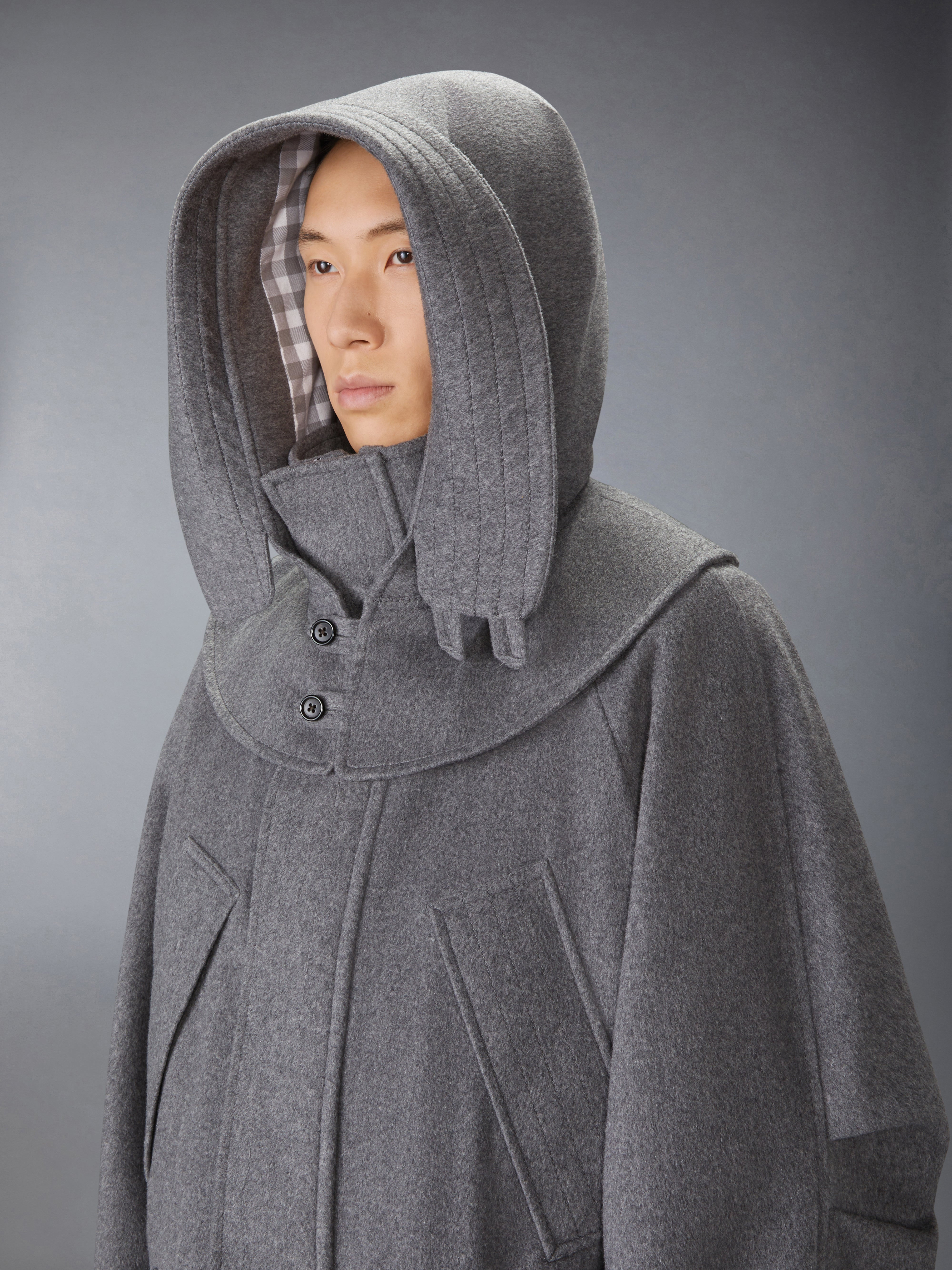 CASHMERE WATERPROOF HOODED PARKA - 8