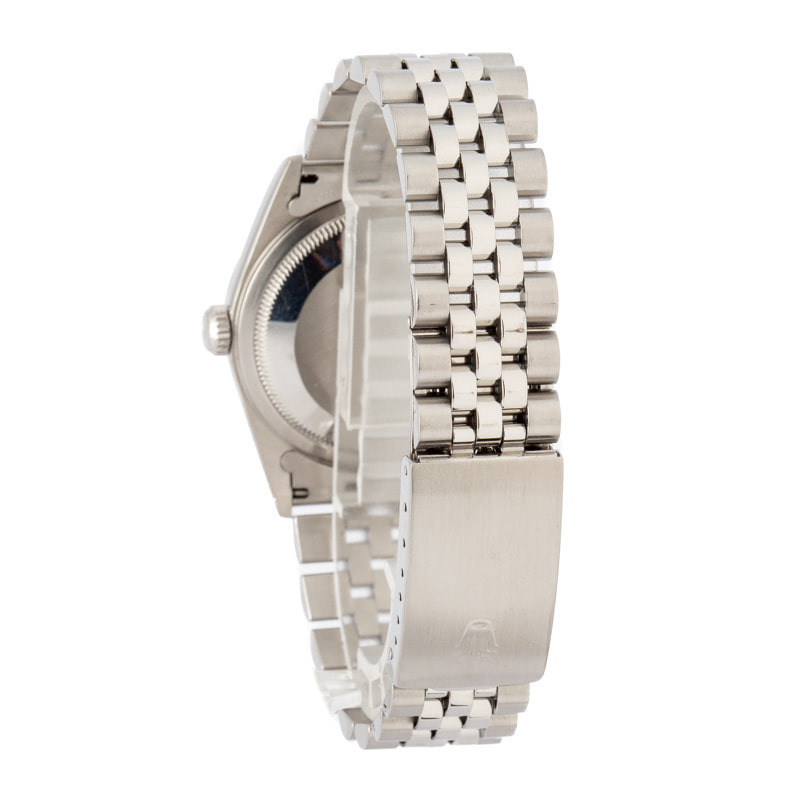 Rolex Datejust 36 Ref 16200 White Roman Dial - 3