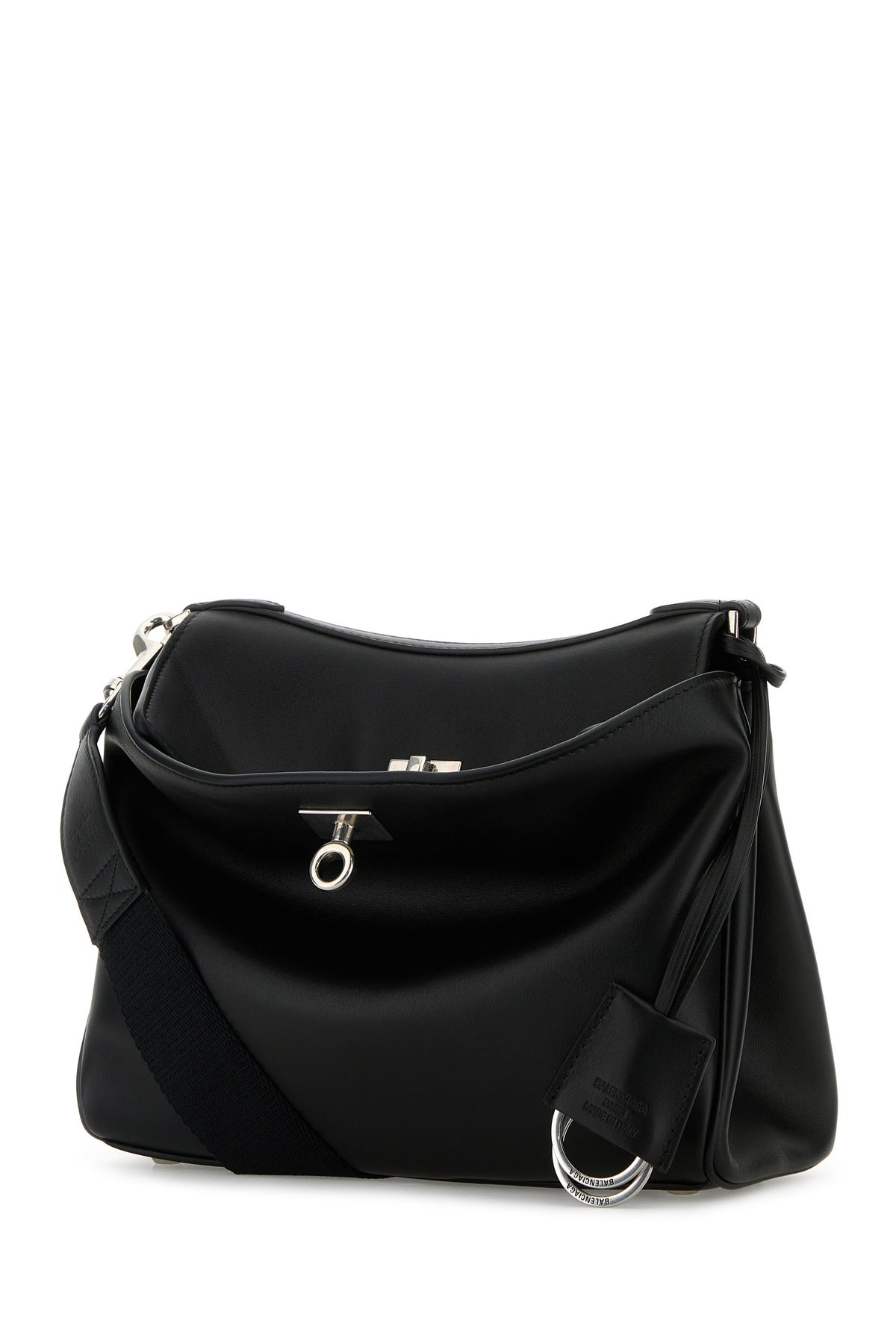 Black leather small Rodeo Messenger crossbody bag - 2