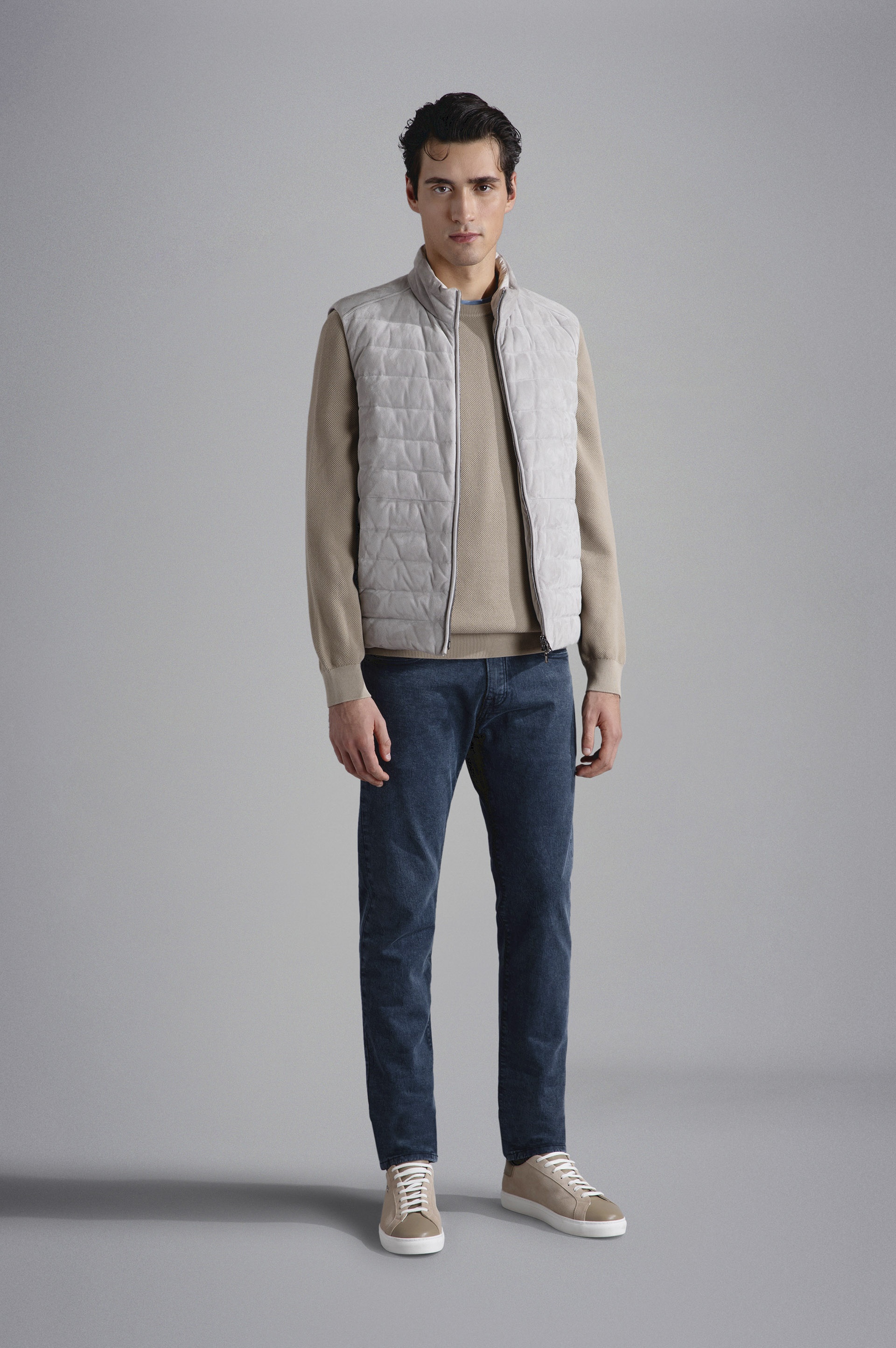 AQUALEATHER SUEDE GILET - 2