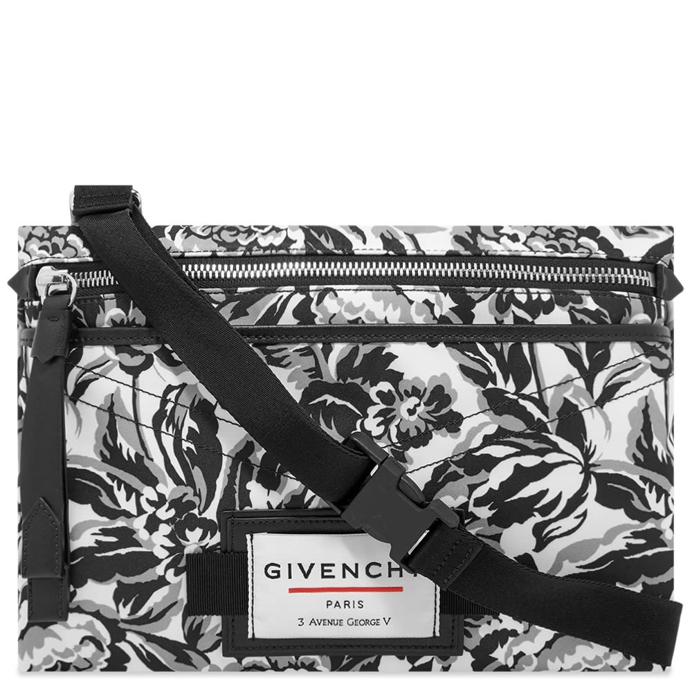 Givenchy Floral Print Large Cross Body Bag - 1