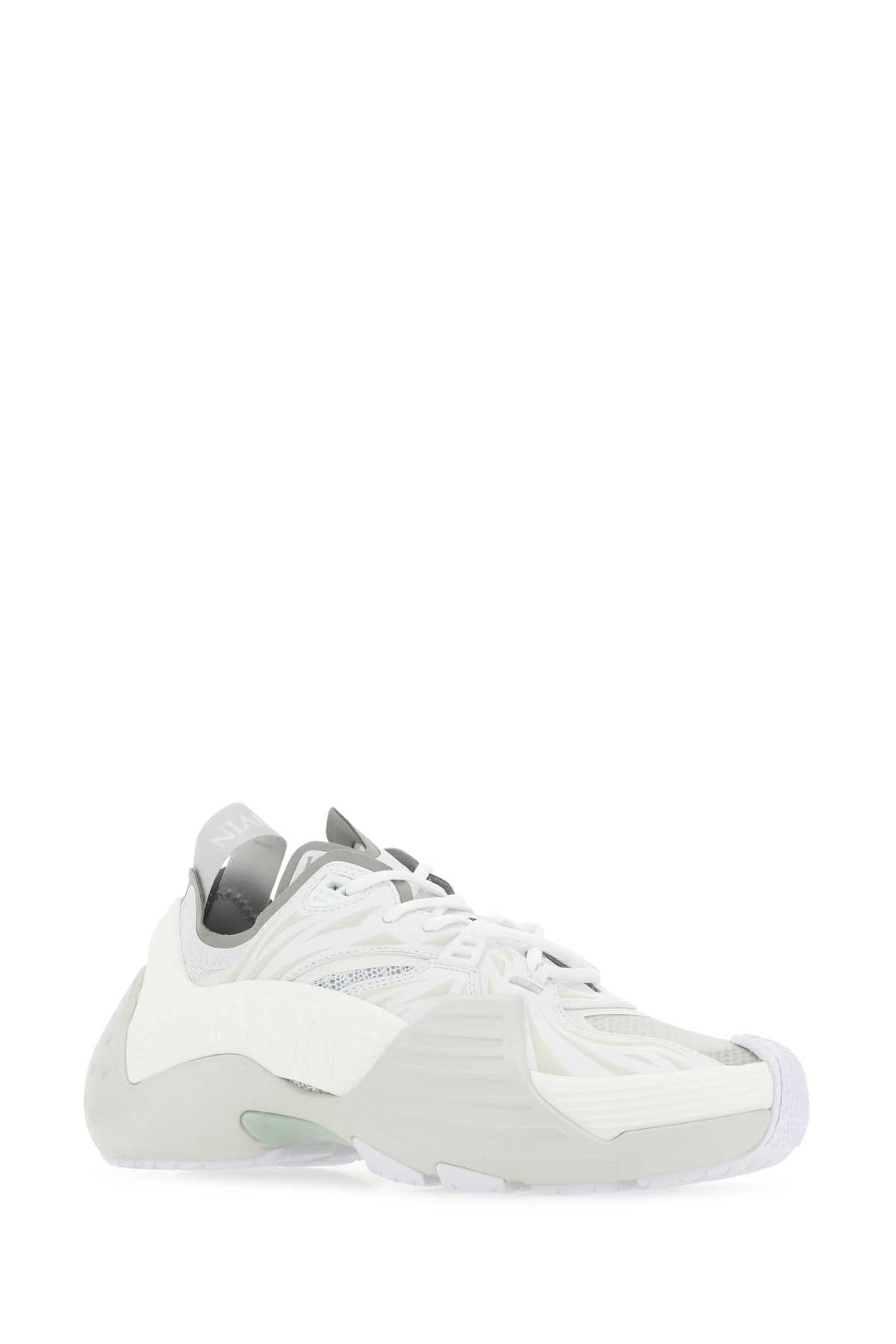 Lanvin Women Multicolor Fabric And Rubber Flash-X Sneakers - 2