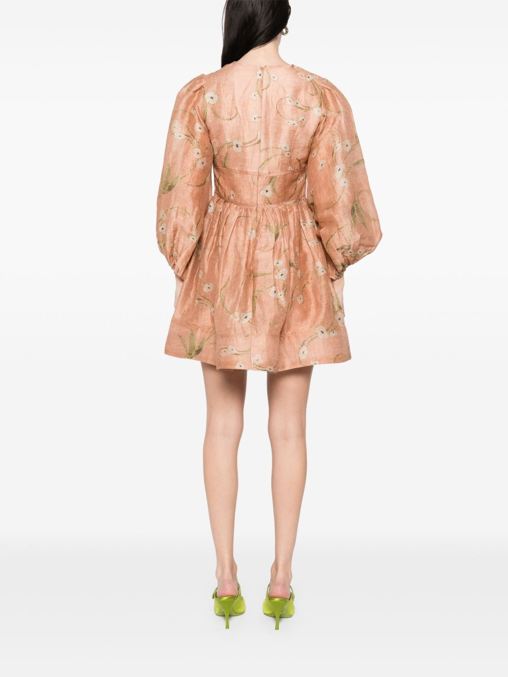 Illuminate Drawn mini dress - 4