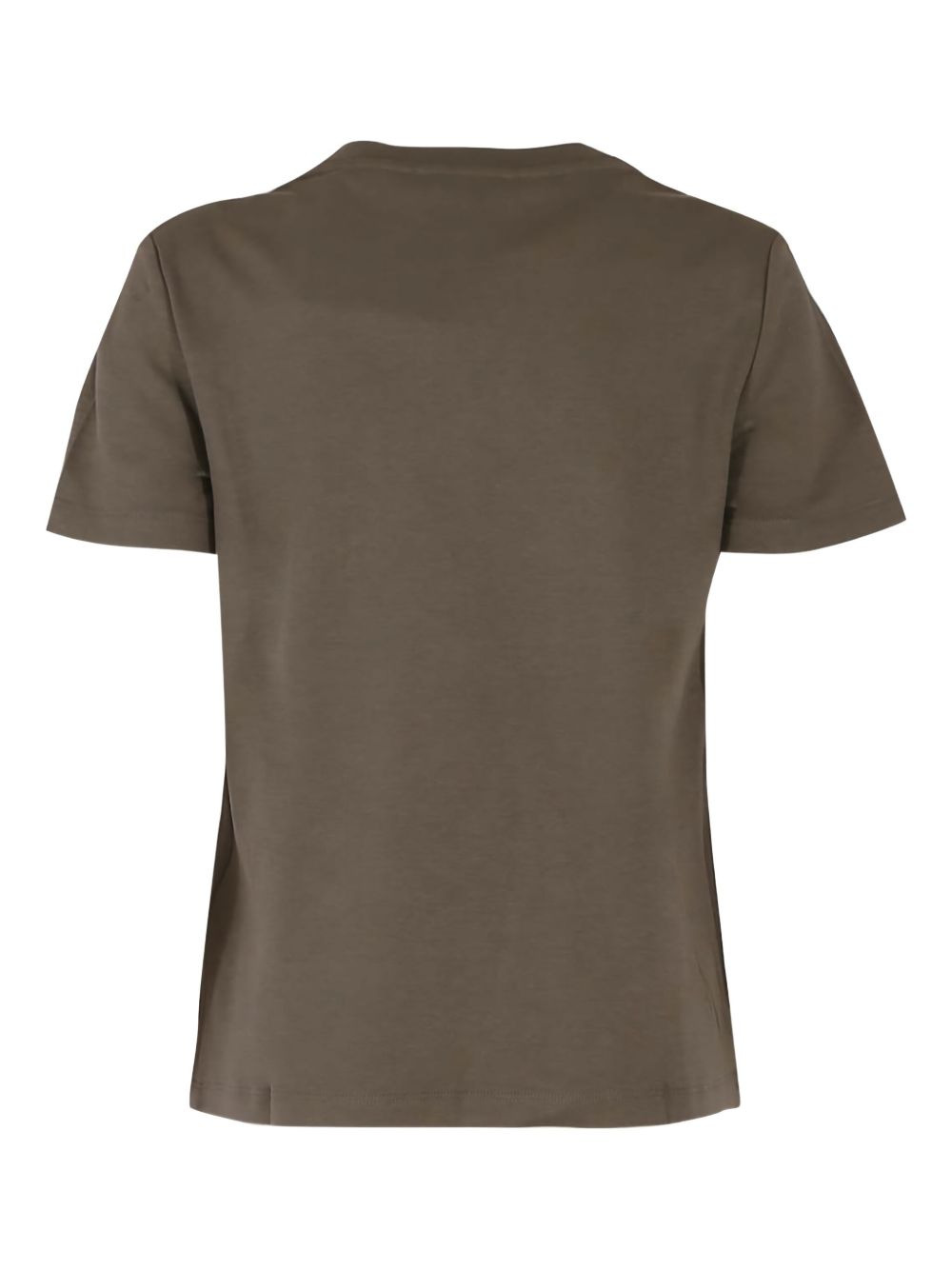 embroidered-pocket cotton T-shirt - 2