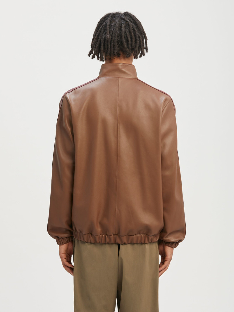 Monogram Leather Track Jacket 5