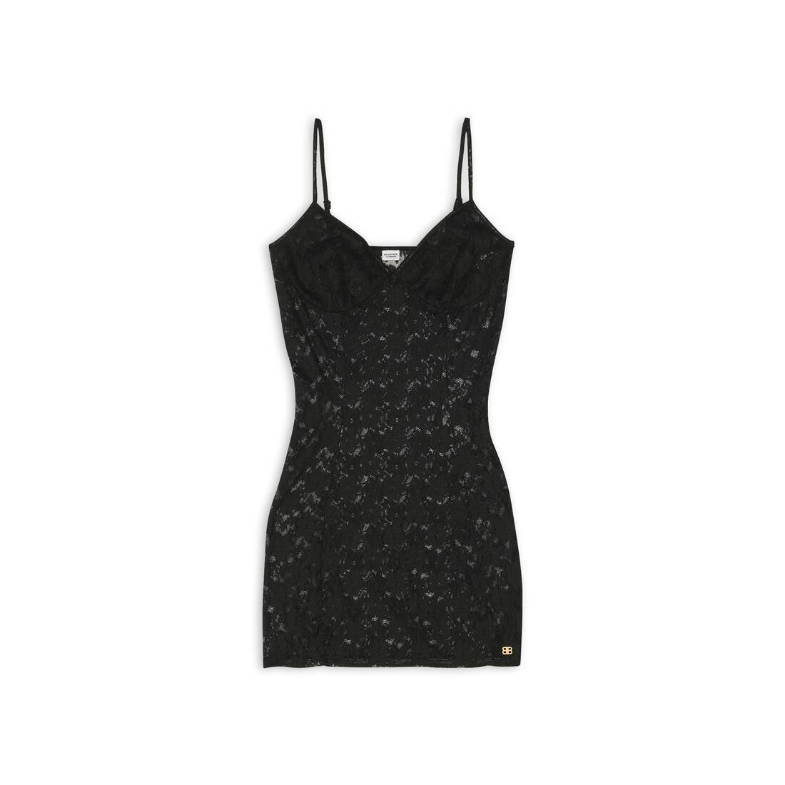 short lace dress - 1