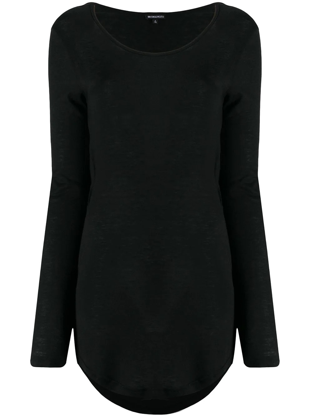 cut-out long-sleeved T-shirt - 1