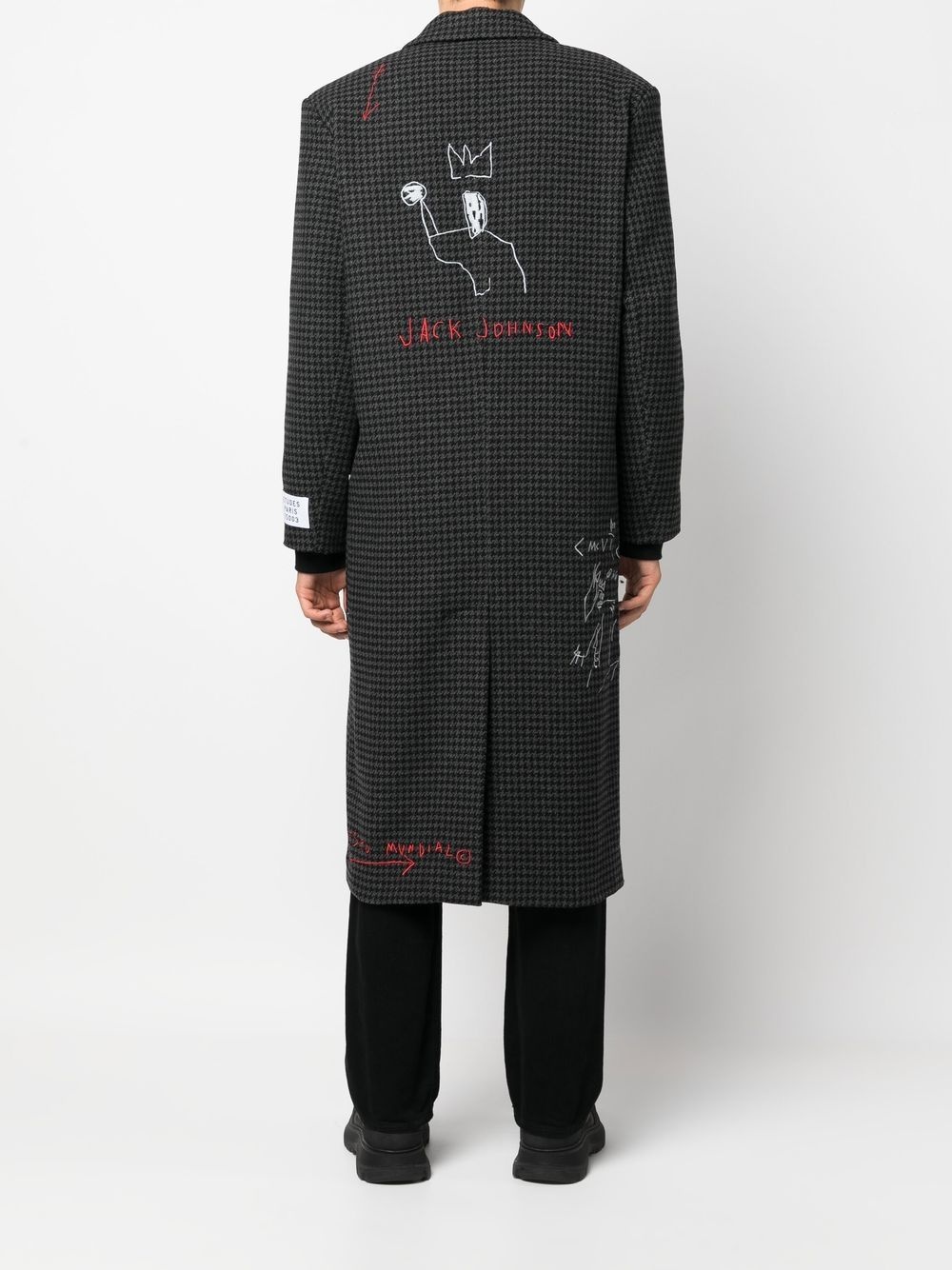 JACK JOHNSON HOUNDSTOOTH COAT - 5