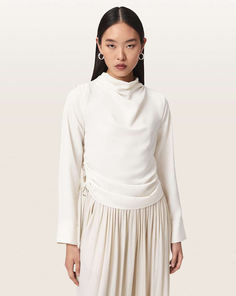 ALLSAINTS LESLIE COWL NECK RELAXED TOP outlook