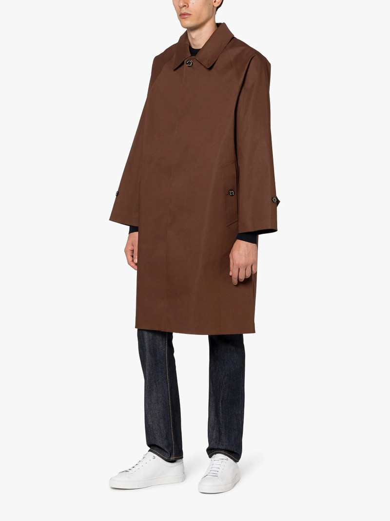 Mackintosh LAUDER BROWN BONDED COTTON OVERCOAT outlook