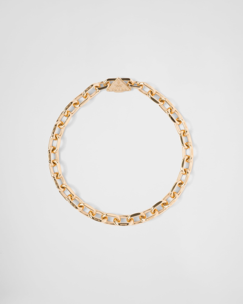 Eternal Gold chain necklace in yellow gold 1