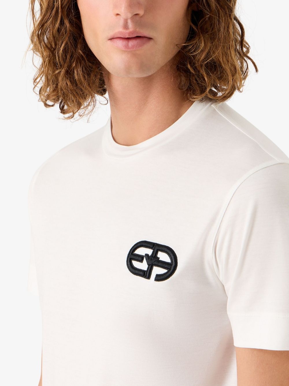 logo-embroidered T-shirt - 5