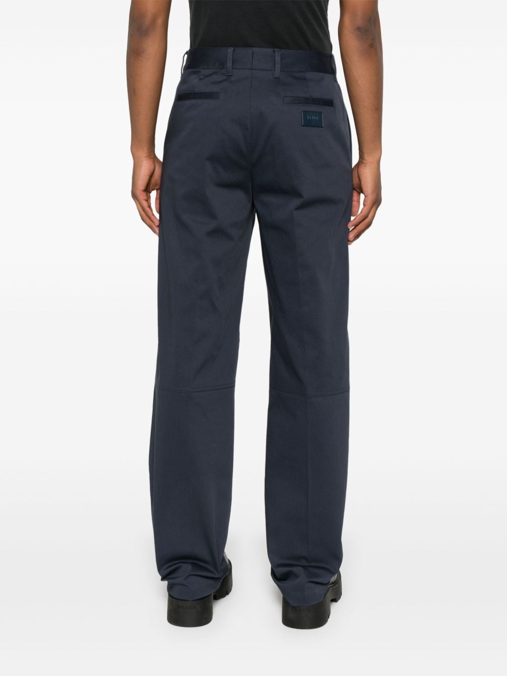 gabardine trousers - 4